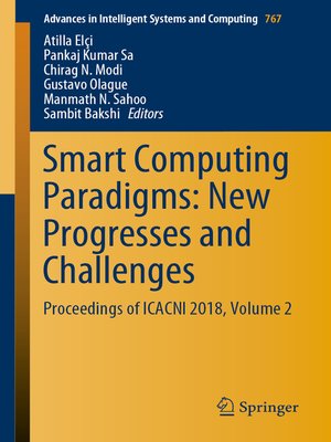cover image of Smart Computing Paradigms